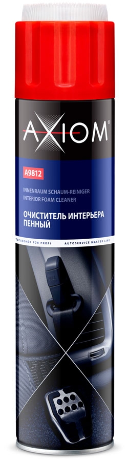 Axiom  A9812 Очиститель интерьера пенный 800 мл | Helas.ru